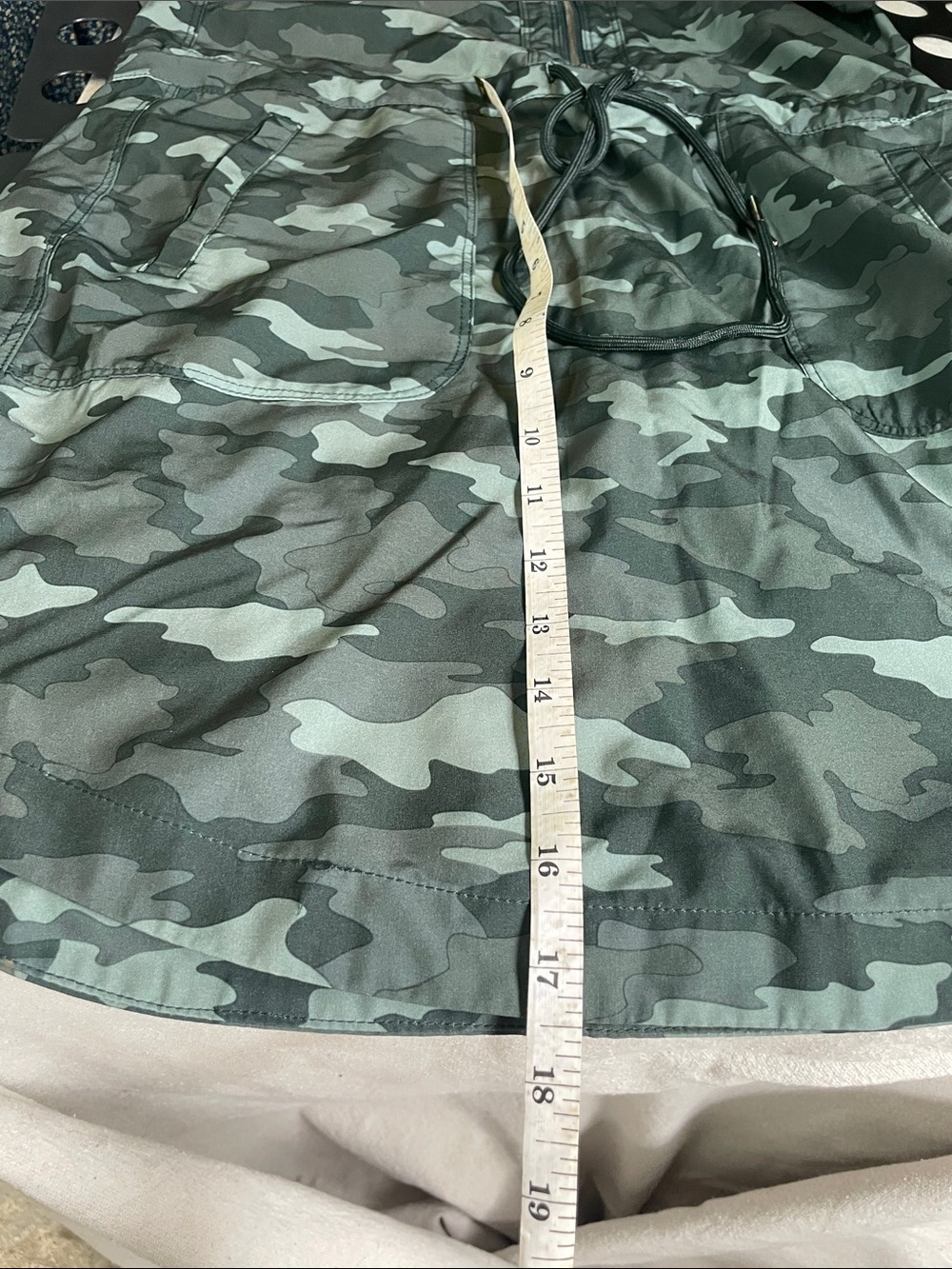 Kyodan Outdoor Camo Zip Front Dress w/ Built-In Shorts Size Medium - Picture 9 of 9